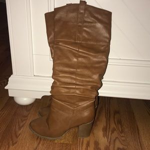 Over the knee high boots